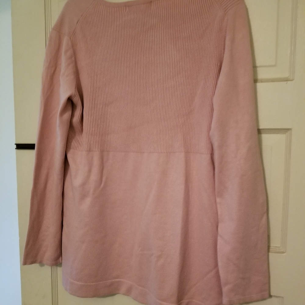 Pink Maternity Sweater